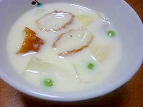 **ちくわクリームスープ**